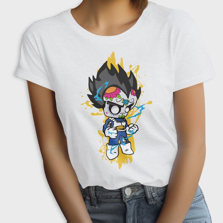Day Of The Dead Vegeta, Tricou Femei
