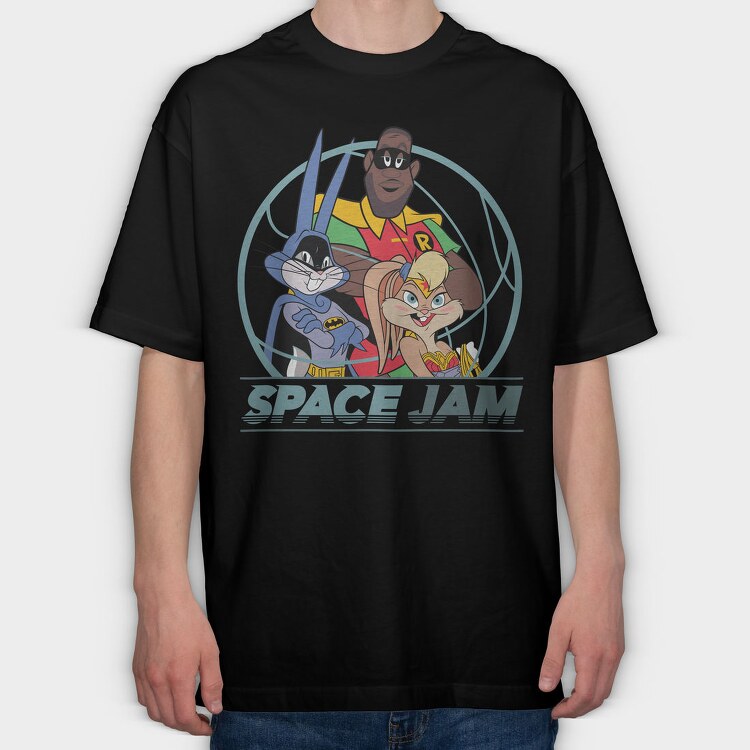 Space Jam Jam, Tricou Oversize Barbati (Unisex)