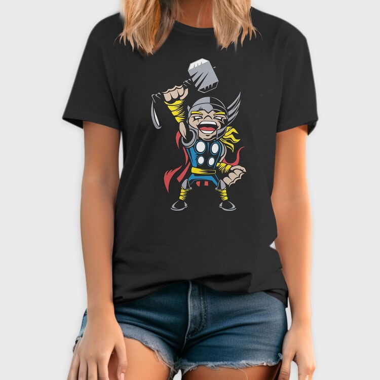 Thor Hammer Punch, Tricou Barbati (Unisex)