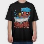 Deadpool Bath Time, Tricou Oversize Barbati (Unisex)