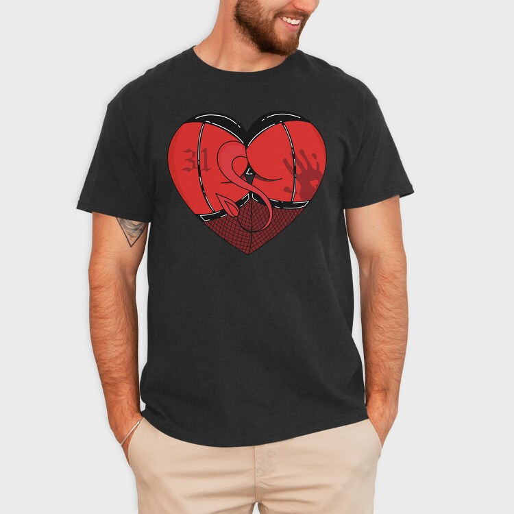 Spider Heart 31, Tricou Barbati (Unisex)