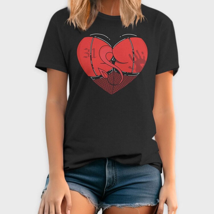Spider Heart 31, Tricou Barbati (Unisex)