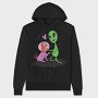 Alien Dog, Hanorac Oversize Barbati (Unisex)