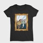 American Gothic Cat Farmer, Tricou Femei