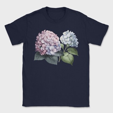 Hydrangea Flower Symphony, Tricou Barbati (Unisex)