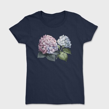 Hydrangea Flower Symphony, Tricou Femei