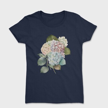 Hydrangea Flowers 64978827, Tricou Femei