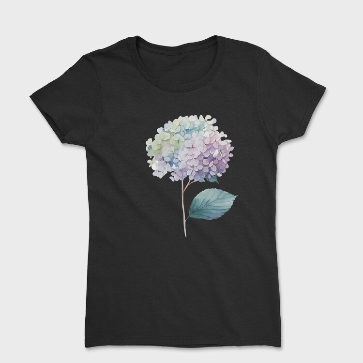 Hydrangea Flowers Bloom, Tricou Femei