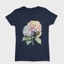 Hydrangea Flowers Watercolor, Tricou Femei