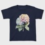 Hydrangea Flowers Watercolor, Tricou Copii