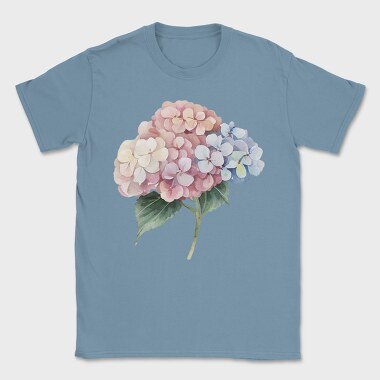Hydrangea Flowers Wm, Tricou Barbati (Unisex)