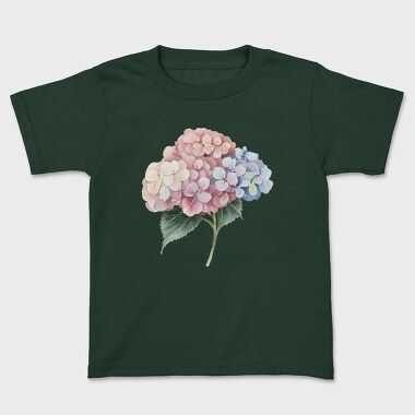 Hydrangea Flowers Wm, Tricou Copii