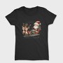 I Believe In Santa Reindeer, Tricou Femei