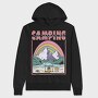 I D Rather Camping, Hanorac Oversize Barbati (Unisex)