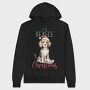 I Ll Beagle For Christmas, Hanorac Oversize Barbati (Unisex)