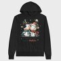 I Love You Mistletoe, Hanorac Oversize Barbati (Unisex)
