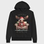 I Run On Coffee, Hanorac Oversize Barbati (Unisex)