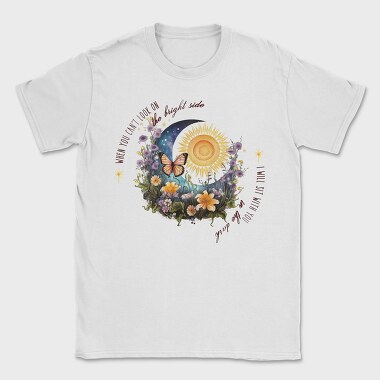I Will Sit With You In The Dark, Tricou Barbati (Unisex)