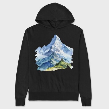 Ice Peak Cliff, Hanorac Oversize Barbati (Unisex)