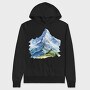 Ice Peak Cliff, Hanorac Oversize Barbati (Unisex)