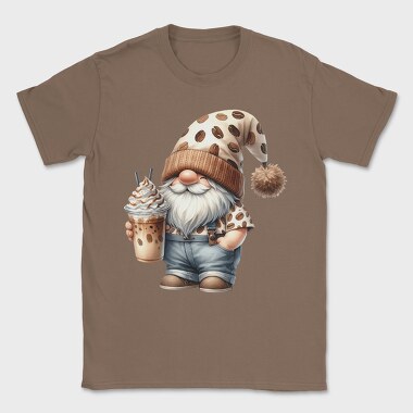 Iced Coffee Gnome, Tricou Barbati (Unisex)