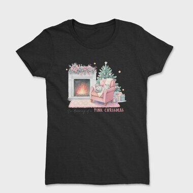 Im Dreaming Of A Pink Christmas, Tricou Femei