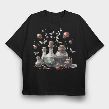 Insects In Jars, Tricou Oversize Barbati (Unisex)
