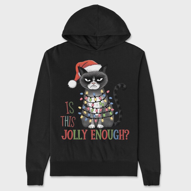 Is This Jolly Enough, Hanorac Oversize Barbati (Unisex)