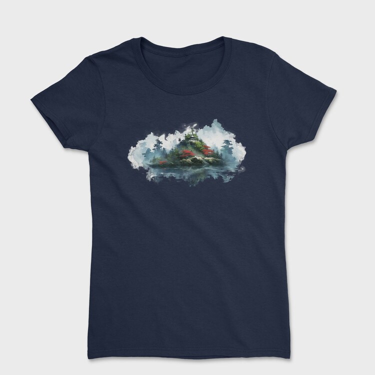 Island Isolation Pond, Tricou Femei