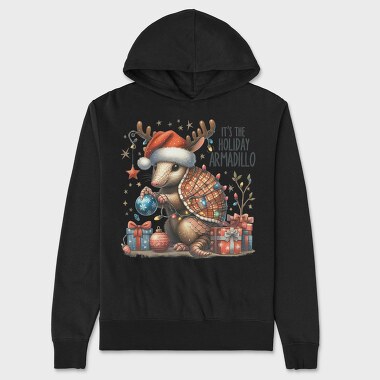 Its The Holiday Armadillo, Hanorac Oversize Barbati (Unisex)