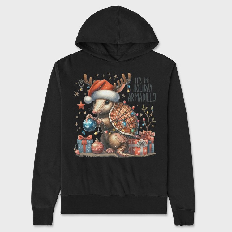 Its The Holiday Armadillo, Hanorac Oversize Barbati (Unisex)