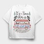 Its Time For A New Adventure, Tricou Oversize Barbati (Unisex)