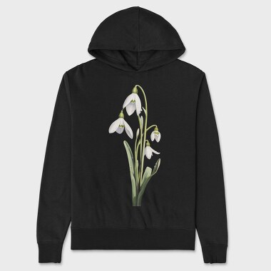 January Snowdrop, Hanorac Oversize Barbati (Unisex)