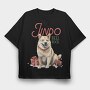 Jindo Bell Rock, Tricou Oversize Barbati (Unisex)