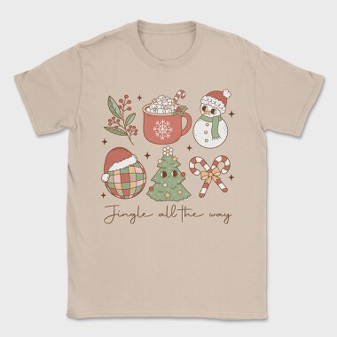 Jingle All The Way, Tricou Barbati (Unisex)