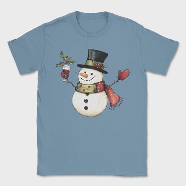 Jolly Snowman Sip, Tricou Barbati (Unisex)