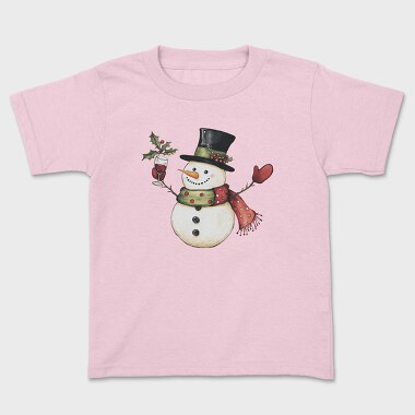 Jolly Snowman Sip, Tricou Copii