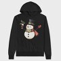 Jolly Snowman Sip, Hanorac Oversize Barbati (Unisex)