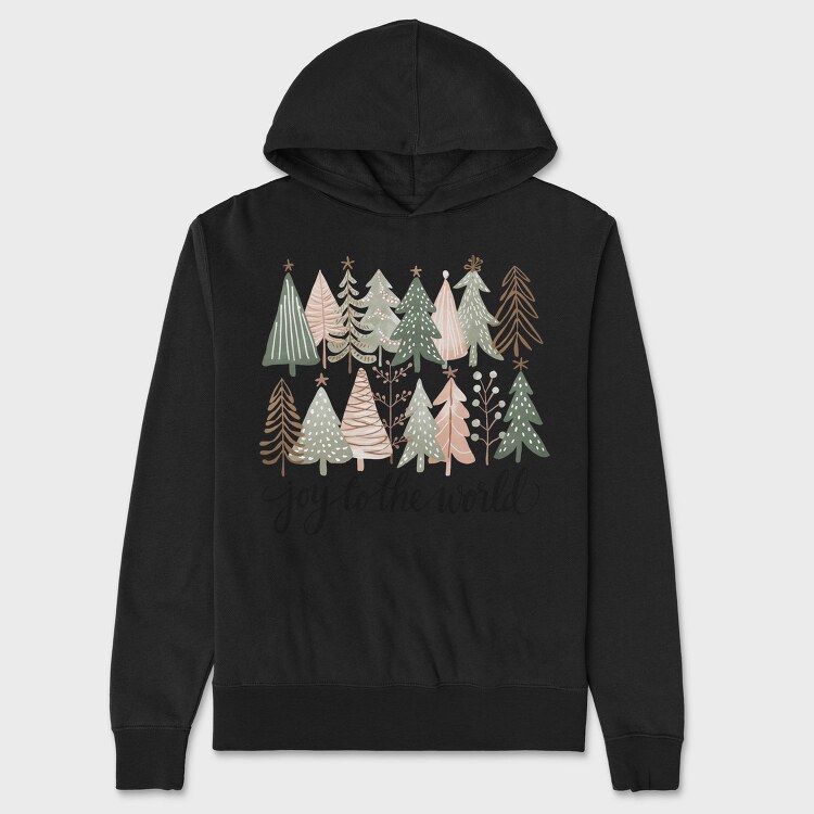 Joy To The World, Hanorac Oversize Barbati (Unisex)