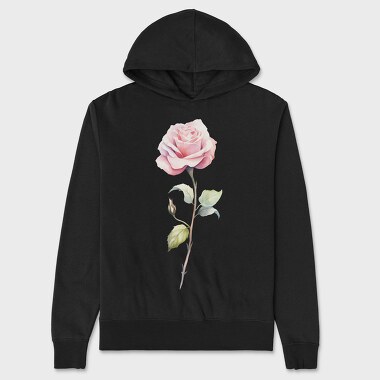 June Rose Bud, Hanorac Oversize Barbati (Unisex)