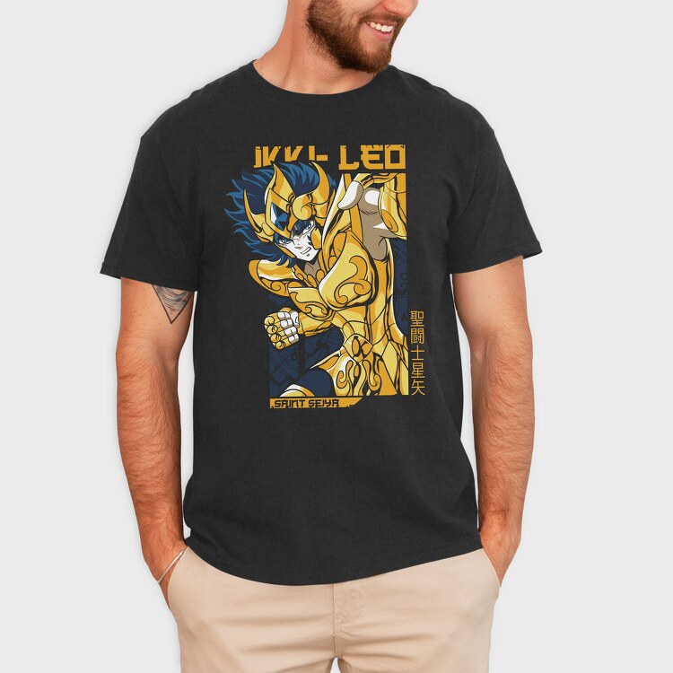 Saint Seiya Leo, Tricou Barbati (Unisex)