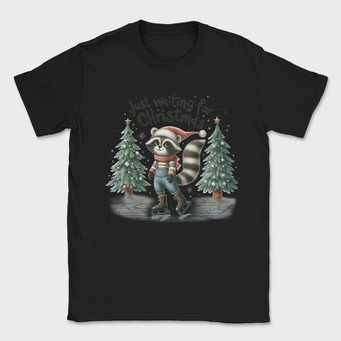 Just Waiting For Christmas, Tricou Barbati (Unisex)