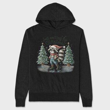 Just Waiting For Christmas, Hanorac Oversize Barbati (Unisex)