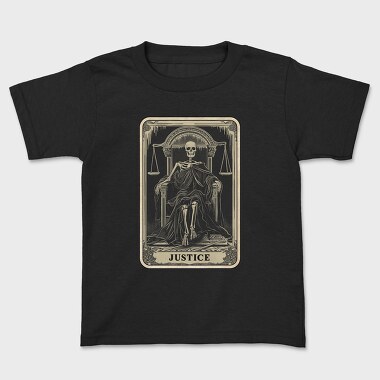 Justice Skeleton Card, Tricou Copii