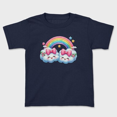 Kawaii Cloud Rainbow, Tricou Copii