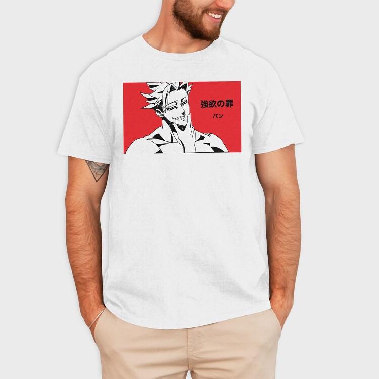 Red Rage Manga, Tricou Barbati (Unisex)