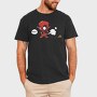 Deadpool Chibi Poop, Tricou Barbati (Unisex)