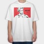 Red Rage Manga, Tricou Oversize Barbati (Unisex)