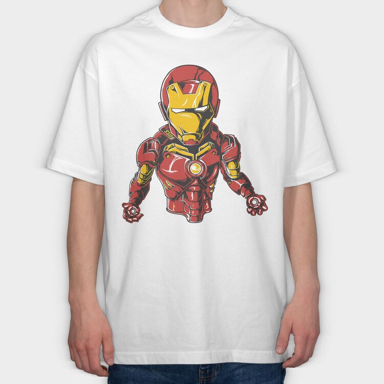 Ironman Hero Armor, Tricou Oversize Barbati (Unisex)