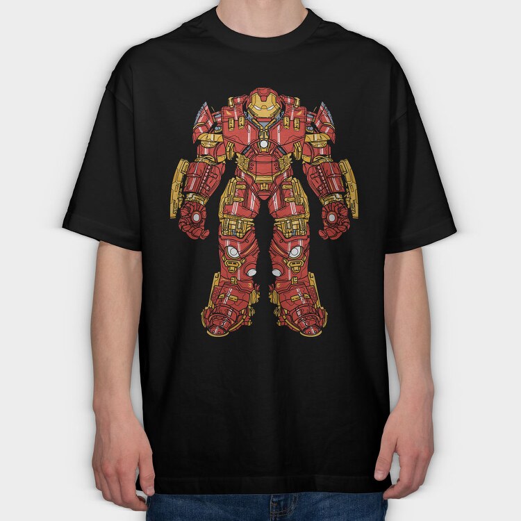 Ironman Hulkbuster, Tricou Oversize Barbati (Unisex)